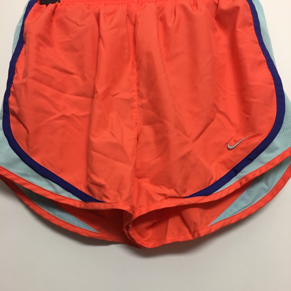 Bright colored Nike shorts